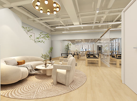 行止普拉提瑜伽館裝修設(shè)計案例