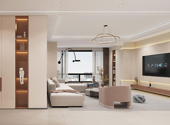 保利天郡160平現(xiàn)代簡約風(fēng)格裝修效果圖