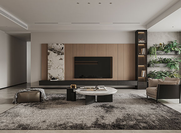 青風(fēng)公園180平現(xiàn)代簡約風(fēng)格五居室裝修效果圖