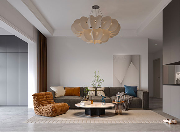 拓豐祥和居142平現(xiàn)代簡約風(fēng)格三居室裝修效果圖