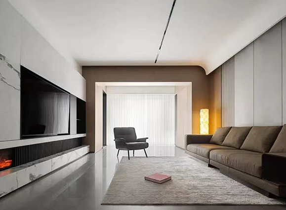 瀚海思念城145平現(xiàn)代簡約風(fēng)格裝修效果圖