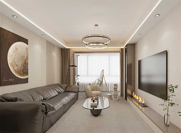 泰山譽(yù)景120平現(xiàn)代簡約風(fēng)格VR裝修全景圖