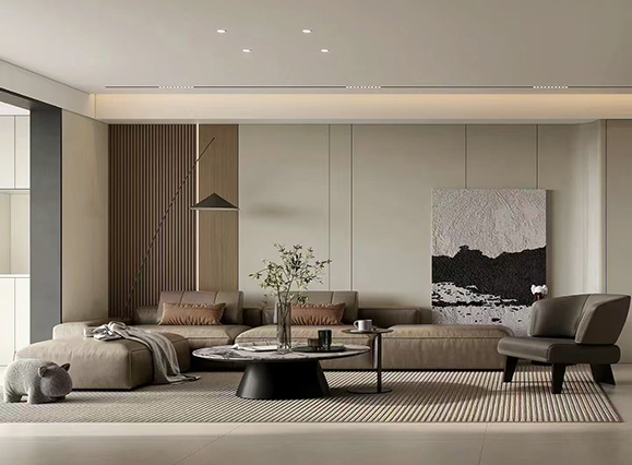 名門翠園137平現(xiàn)代輕奢風(fēng)格四居室裝修效果圖