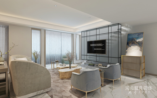 昆侖望岳230五居室裝修設(shè)計(jì)