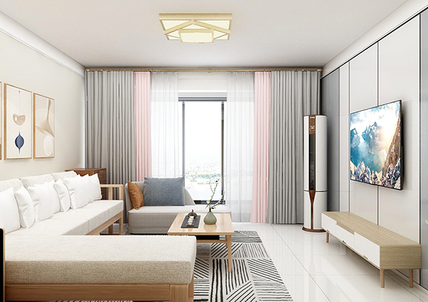 興華南街3號130平現(xiàn)代原木風(fēng)格裝修效果圖