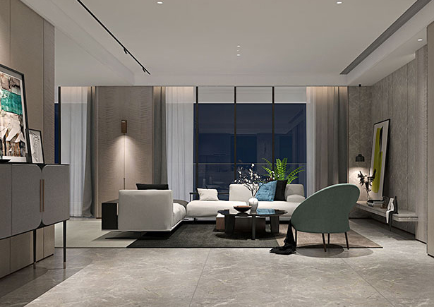 永威上和院200平現(xiàn)代風(fēng)格裝修效果圖