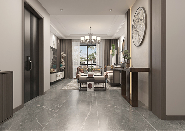 昌建君悅府140平新中式風格裝修效果圖