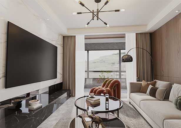 亞新美好書院118平現(xiàn)代簡約風(fēng)格裝修VR全景圖